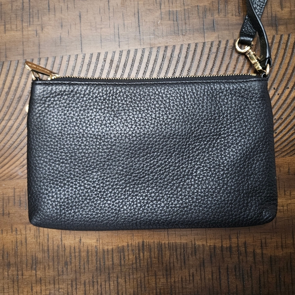 Michael Kors Black Wristlet with Gold Accents - Picture 3 of 3